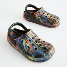 NEXT Black Marble  Clogs