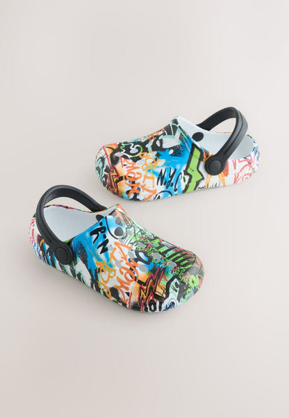 NEXT Graffiti Clogs