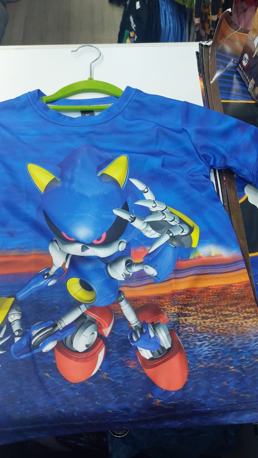 Sonic Robot Style Tshirt