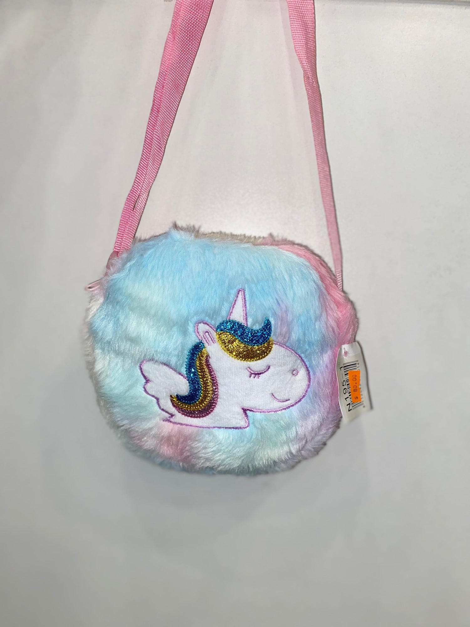 Fluffy Unicorn Purse