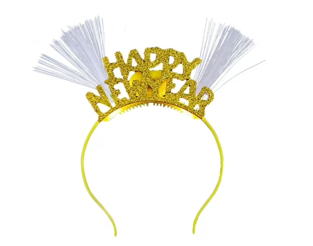 New Years Led Headband