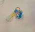 Acrylic Moving Liquid Cup Keychain - Preppy Kids (Grand Bazaar)