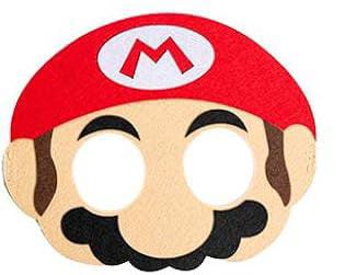 Super Mario Felt Masks