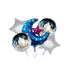 Eid Mubarak 5PC Blue Moon Foil Balloon Set - Preppy Kids (Grand Bazaar)