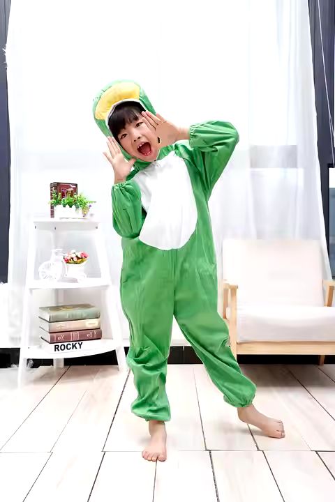 Frog Kids Animal Cosplay Outfit