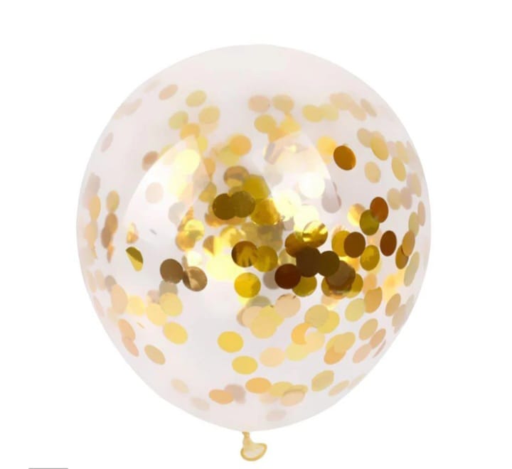 Confetti 12inch Latex Balloon loose