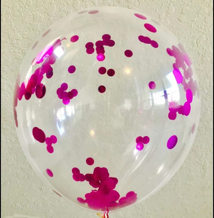 Confetti 12inch Latex Balloon loose