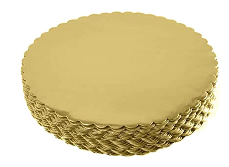 Gold Cake Board (14 inch) - Preppy Kids (Grand Bazaar)
