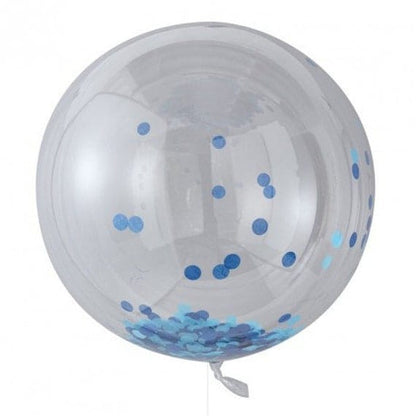 Jumbo Clear Confetti Balloon (1 PC) - Preppy Kids (Grand Bazaar)