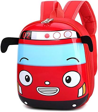 Red Cartoon Bus Bookbag (pre school) - Preppy Kids (Grand Bazaar)