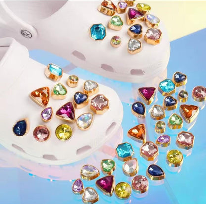 3D Gems/Diamonds Croc Charm (1 pc) charms jibbitz - Preppy Kids (Grand Bazaar)
