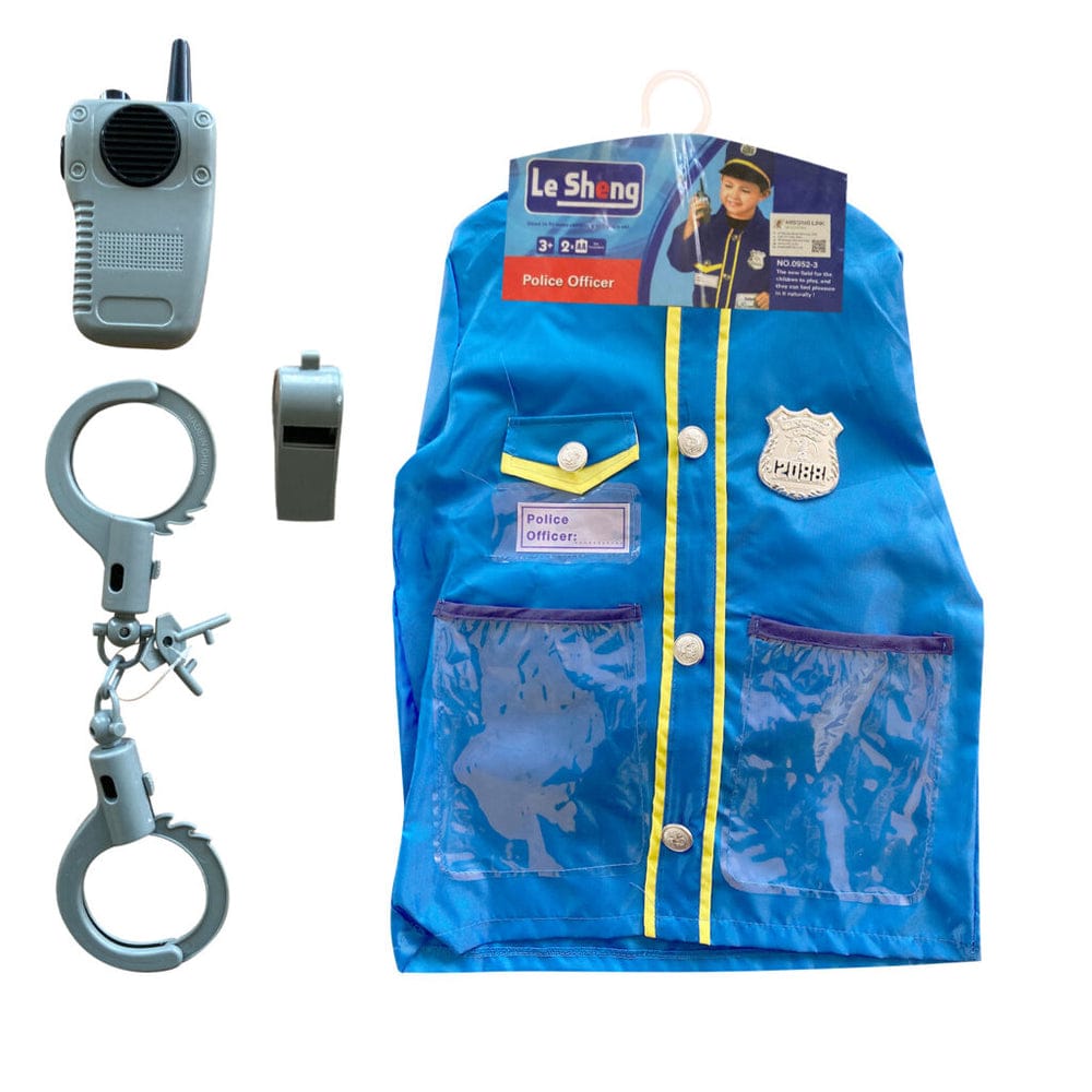 Policeman Light Blue Career Day outfit (Ages 3 to 7 years old) costume - Preppy Kids (Grand Bazaar)