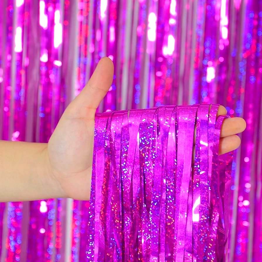 Glitter Rain Curtains