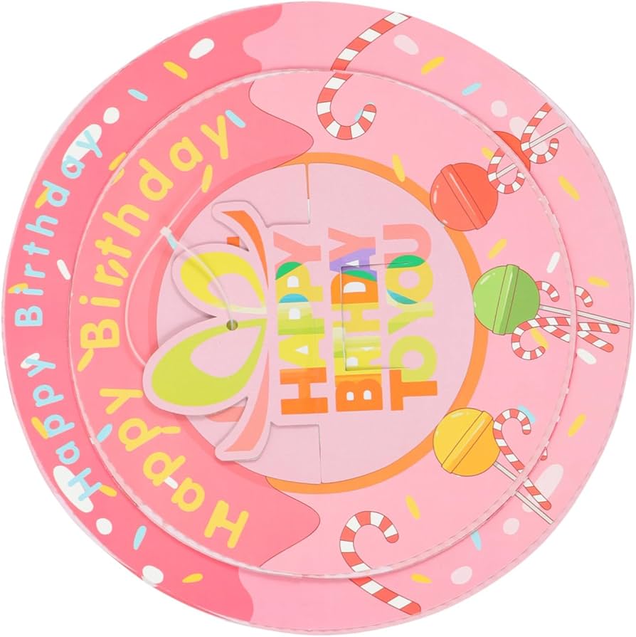 "Happy Birthday To You" Mini Pull Pinata - Preppy Kids (Grand Bazaar)