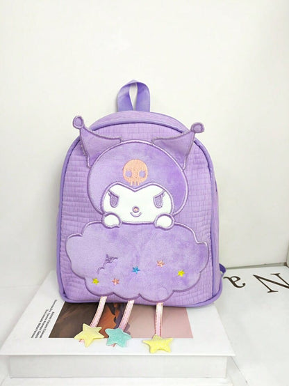 Sanrio Cute Kuromi Backpack - Preppy Kids (Grand Bazaar)