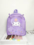 Sanrio Cute Kuromi Backpack - Preppy Kids (Grand Bazaar)