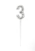 Rhinestone Number Cake Topper(0-9) - Preppy Kids (Grand Bazaar)