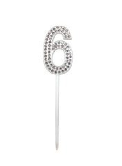 Rhinestone Number Cake Topper(0-9) - Preppy Kids (Grand Bazaar)