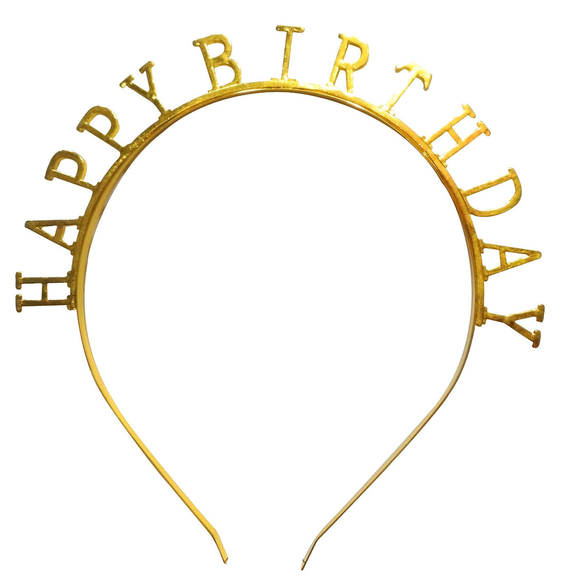 Happy Birthday Tiara (Gold)