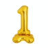 50 inch Pedestal Gold Number Foil Balloon-Plush Toys-Preppy Kids Trinidad-Cocomelon