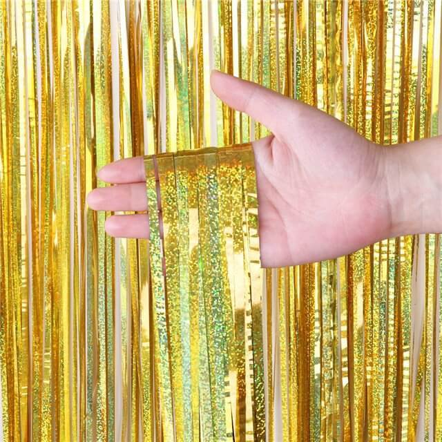 Glitter Rain Curtains