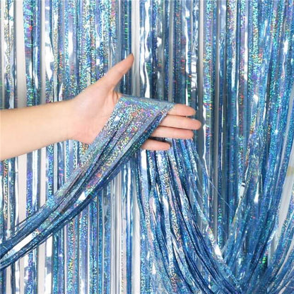 Glitter Rain Curtains
