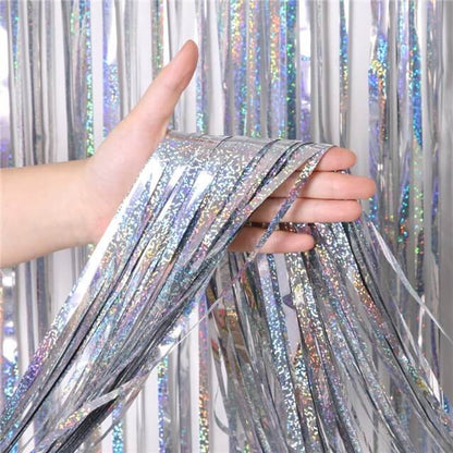 Glitter Rain Curtains