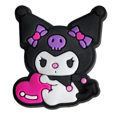 Sanrio Kuromi Croc Charm (1 pc) charms jibbitz