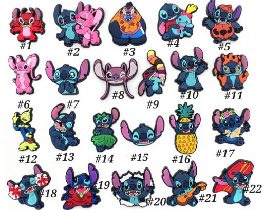 Stitch Croc Charm(1 pc) charms jibbitz