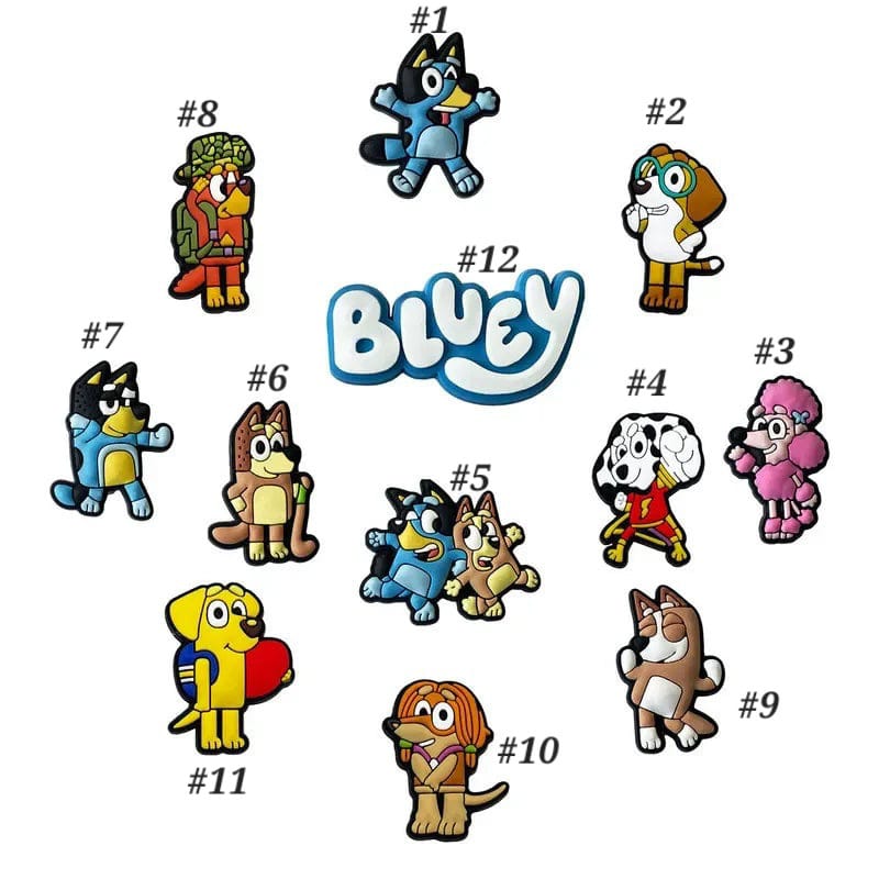 Bluey Croc Charm (1 pc)  charms