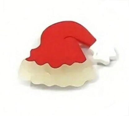 Glow in the Dark  Santa Christmas Croc Charm ( 1pc ) jibbitz charms Christmas tree