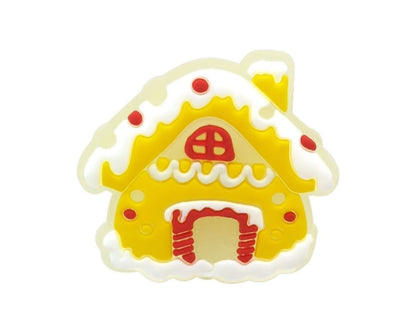 Glow in the Dark  Santa Christmas Croc Charm ( 1pc ) jibbitz charms Christmas tree