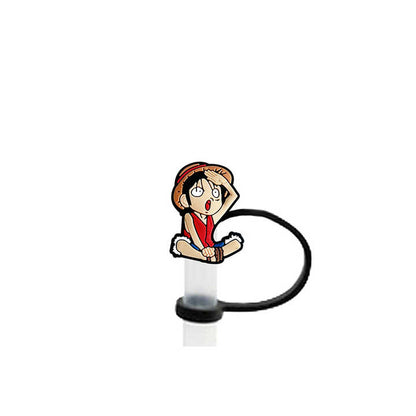 One Piece Straw Cover Caps Toppers for Tumbler