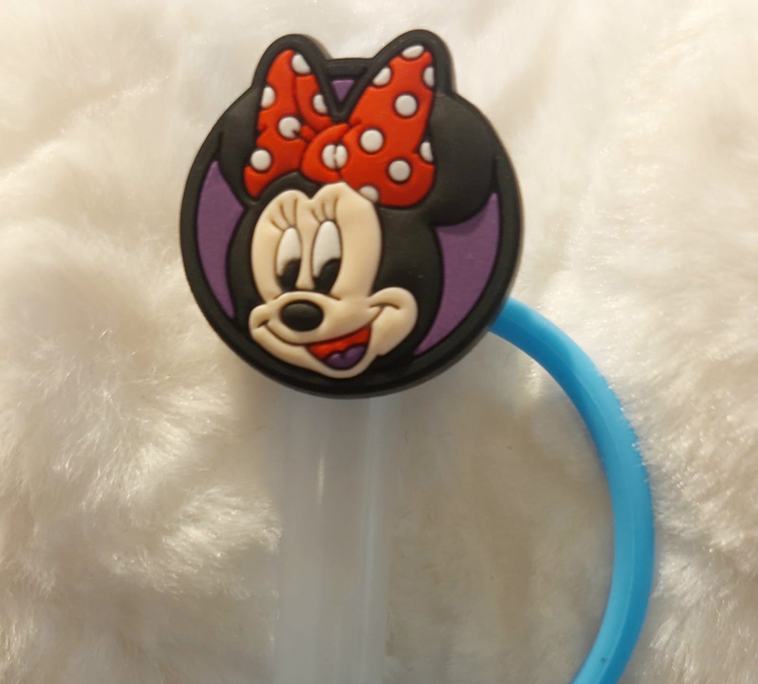 Mickey &amp; Minnie Mouse Straw Cover Caps Toppers for Tumbler