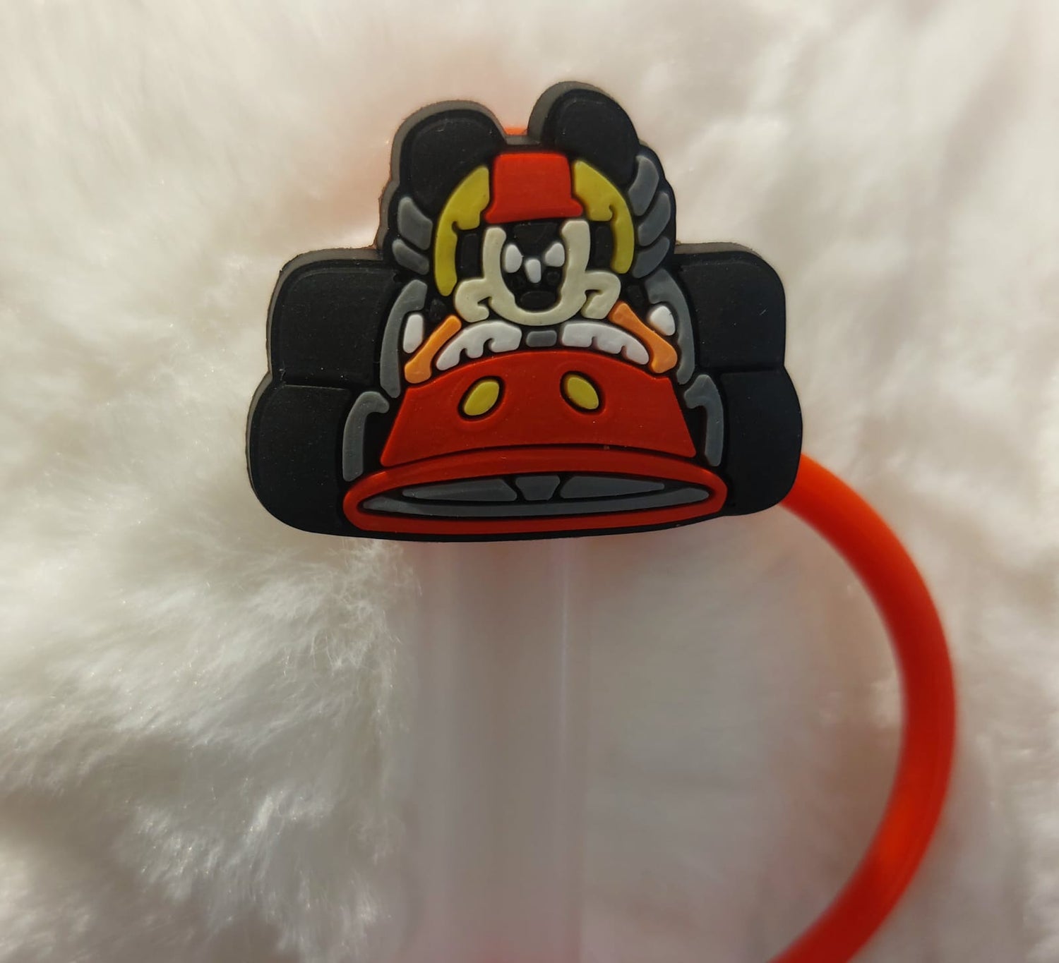 Mickey &amp; Minnie Mouse Straw Cover Caps Toppers for Tumbler