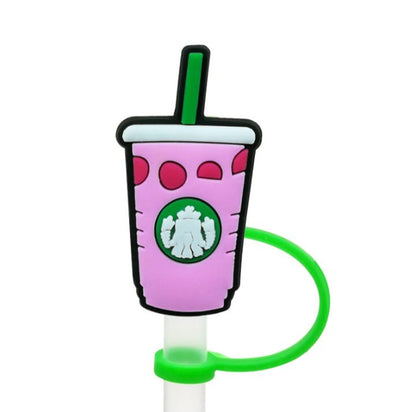 Starbucks Drinks Straw Cover Caps Toppers for Tumbler