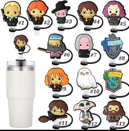 Harry Potter Straw Cover Caps Toppers for Tumbler