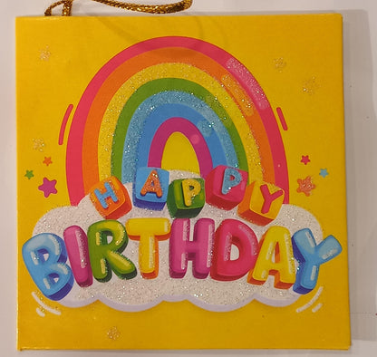 Happy Birthday Gift Bag Greeting Card