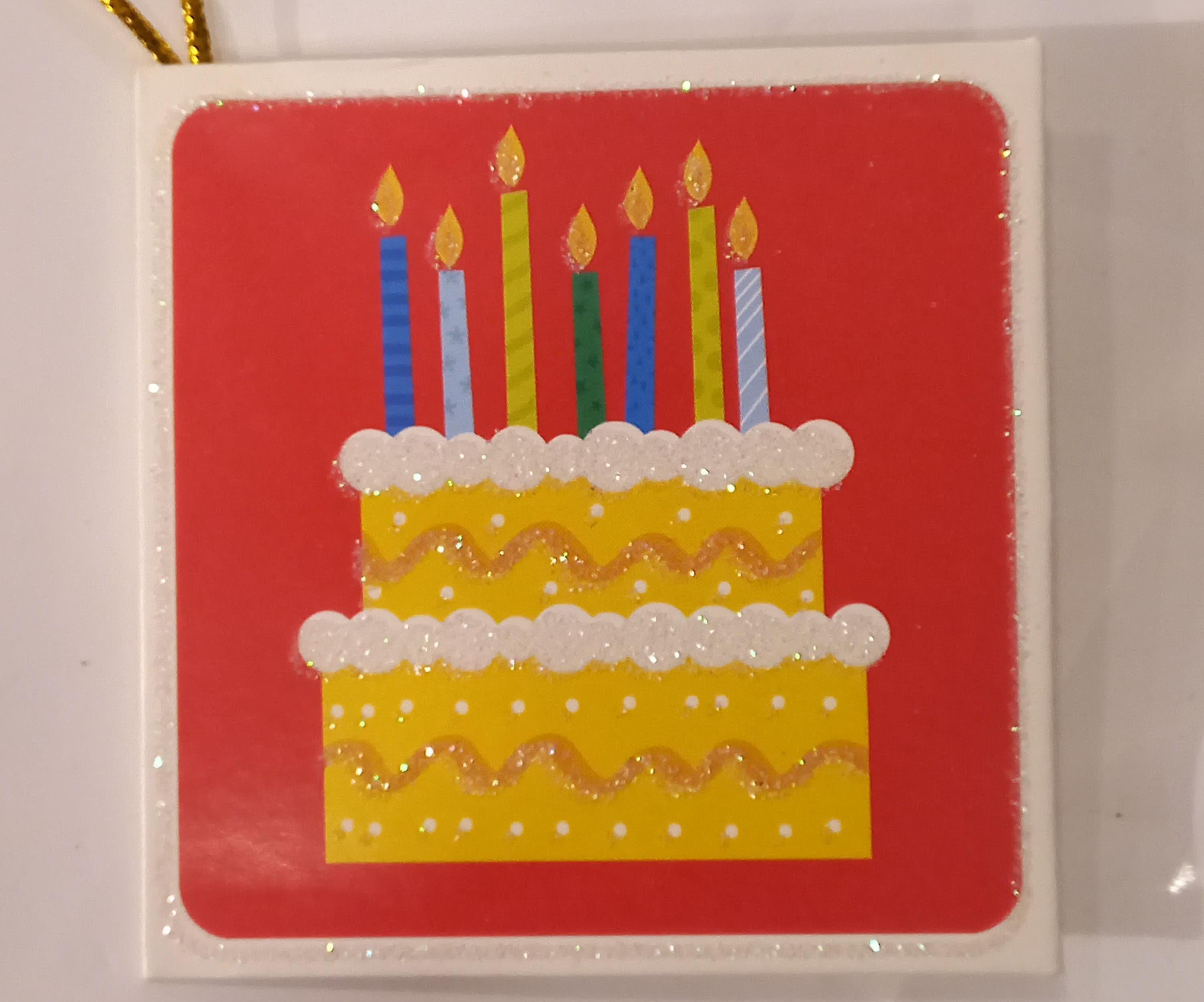 Happy Birthday Gift Bag Greeting Card