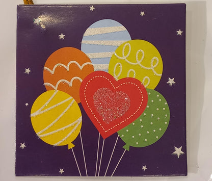 Happy Birthday Gift Bag Greeting Card