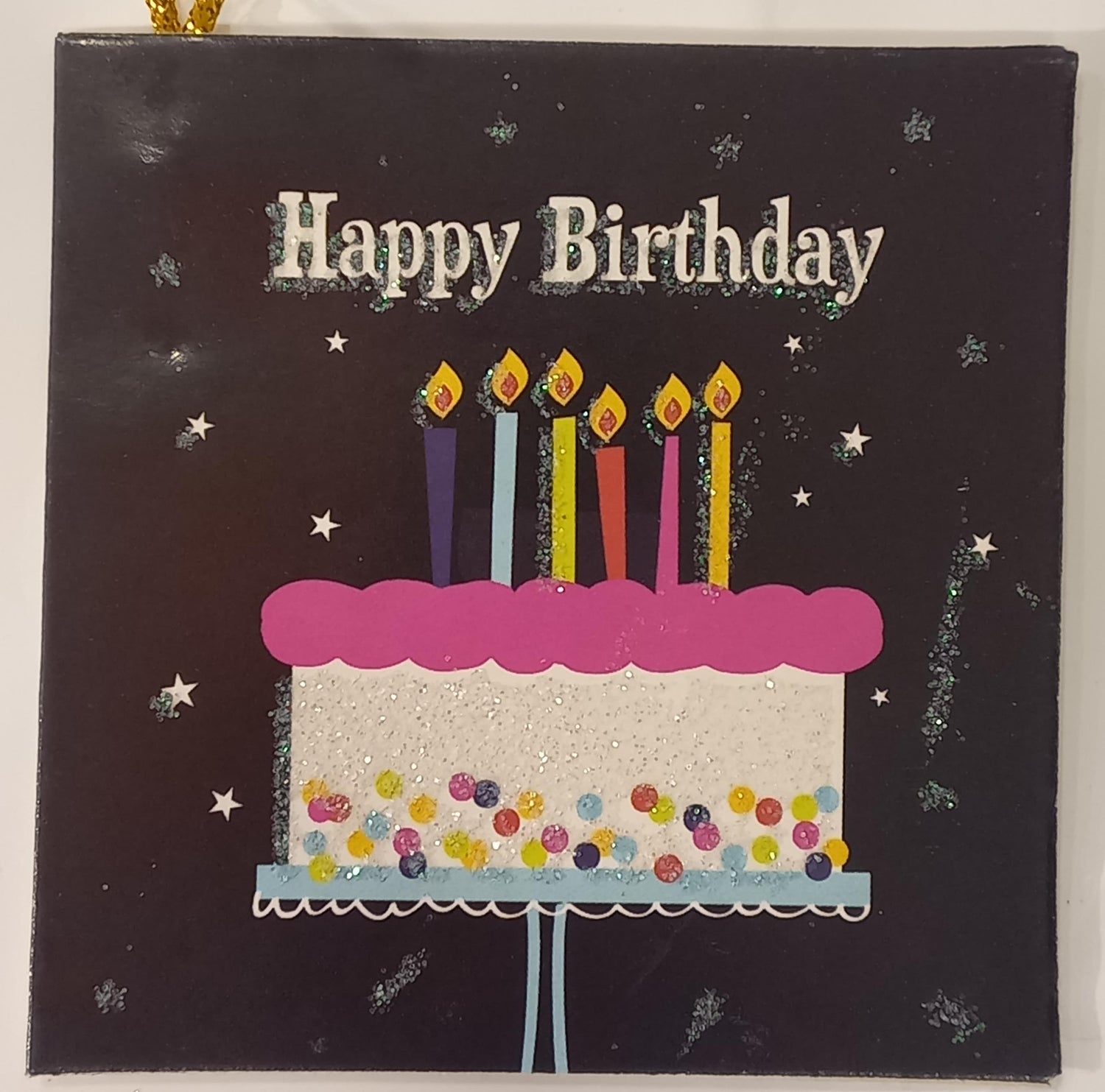 Happy Birthday Gift Bag Greeting Card
