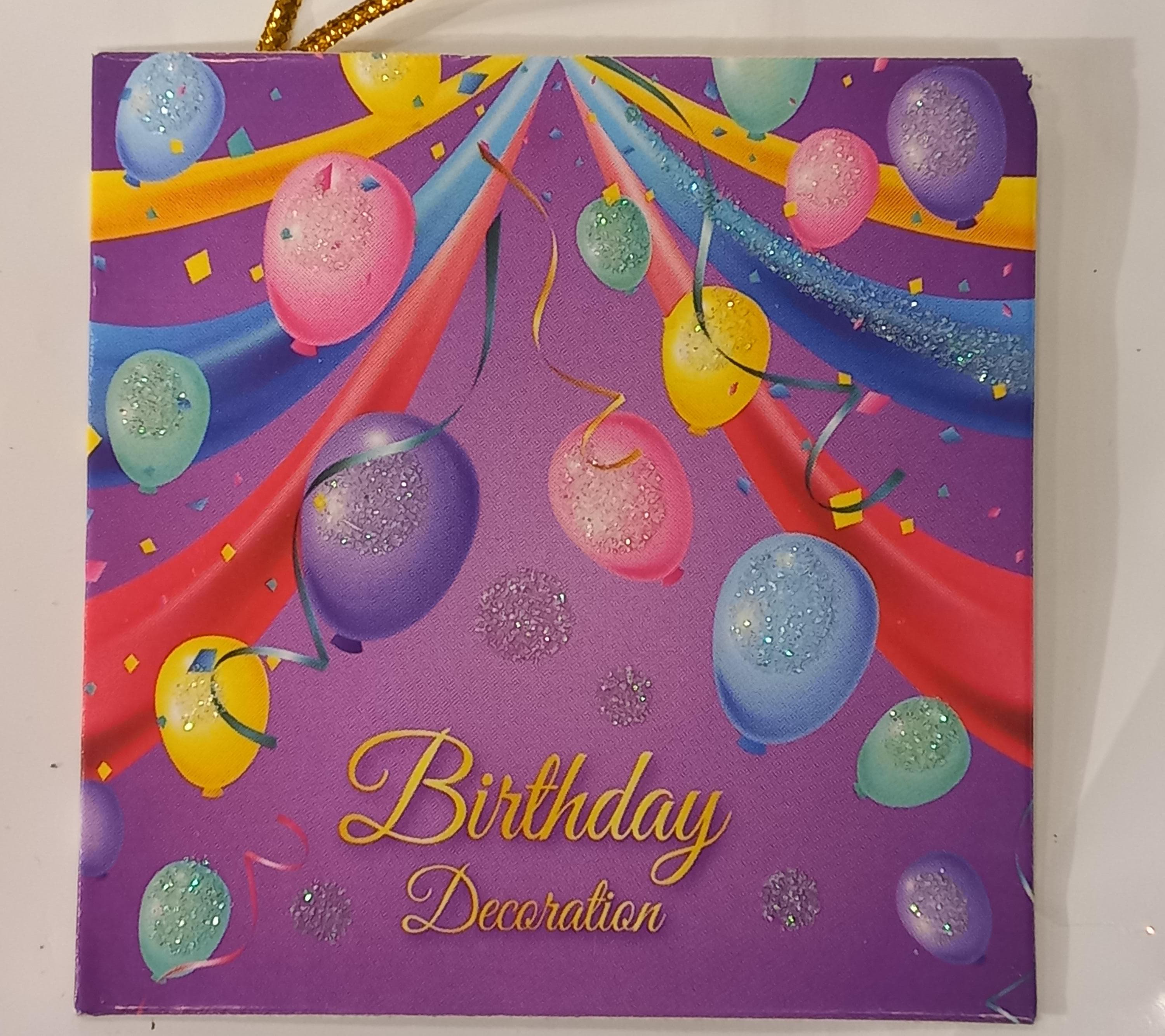 Happy Birthday Gift Bag Greeting Card
