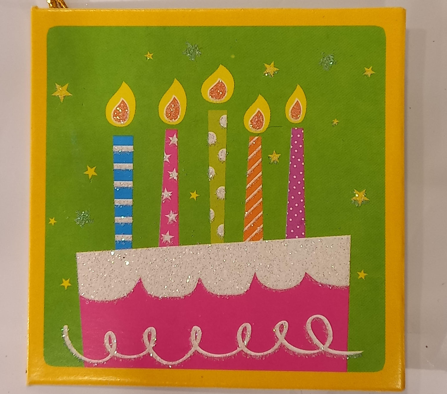 Happy Birthday Gift Bag Greeting Card