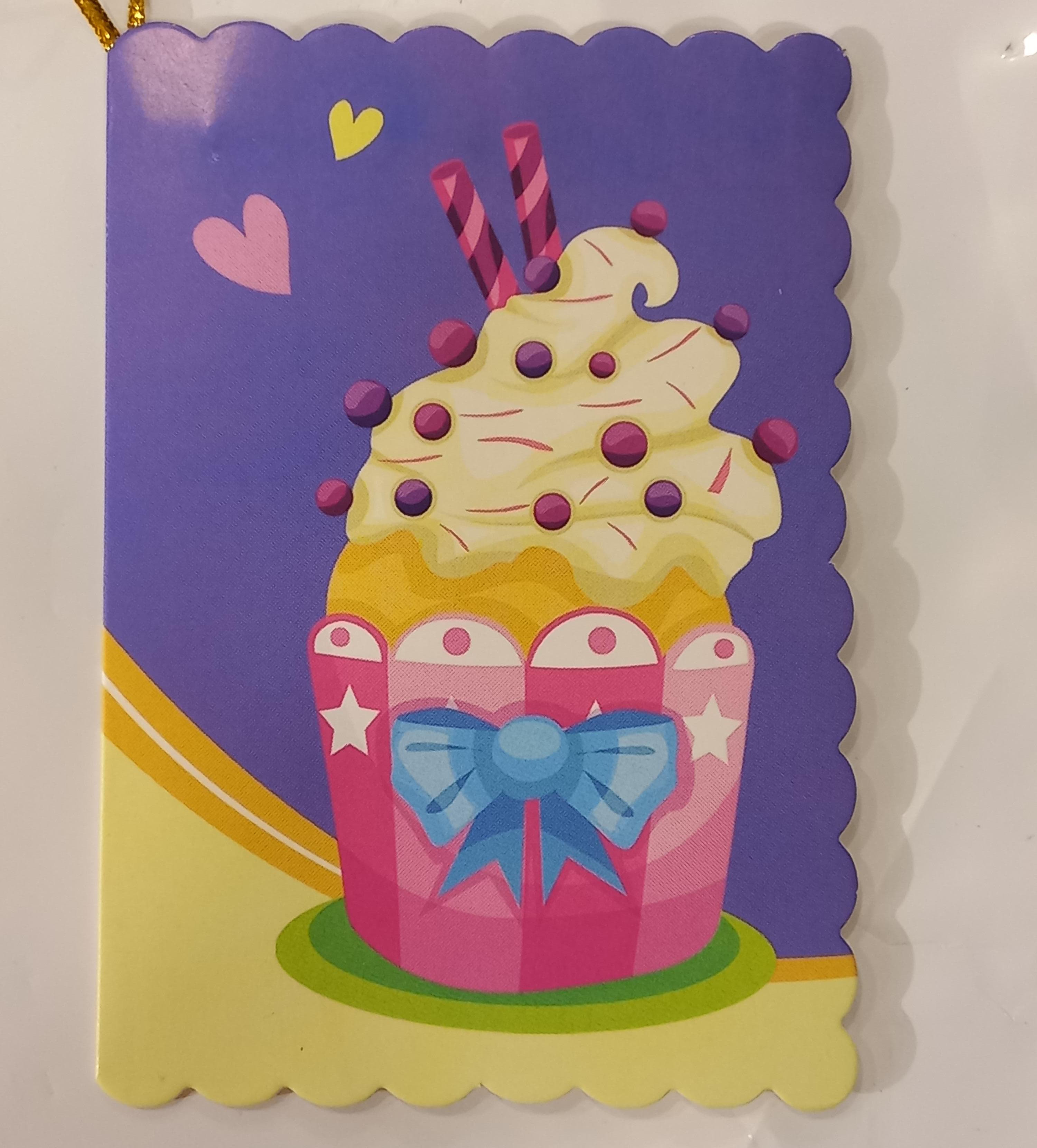 Small Happy Birthday Greeting Card