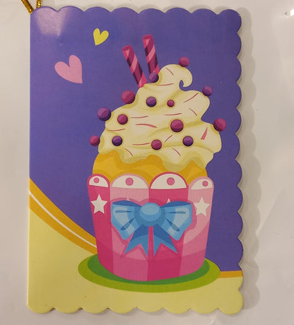 Small Happy Birthday Greeting Card