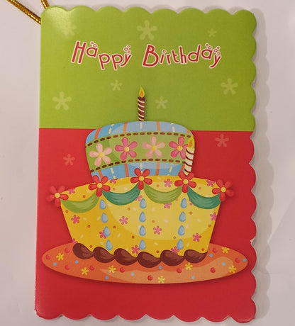 Small Happy Birthday Greeting Card