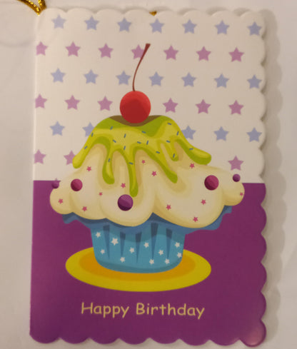 Small Happy Birthday Greeting Card