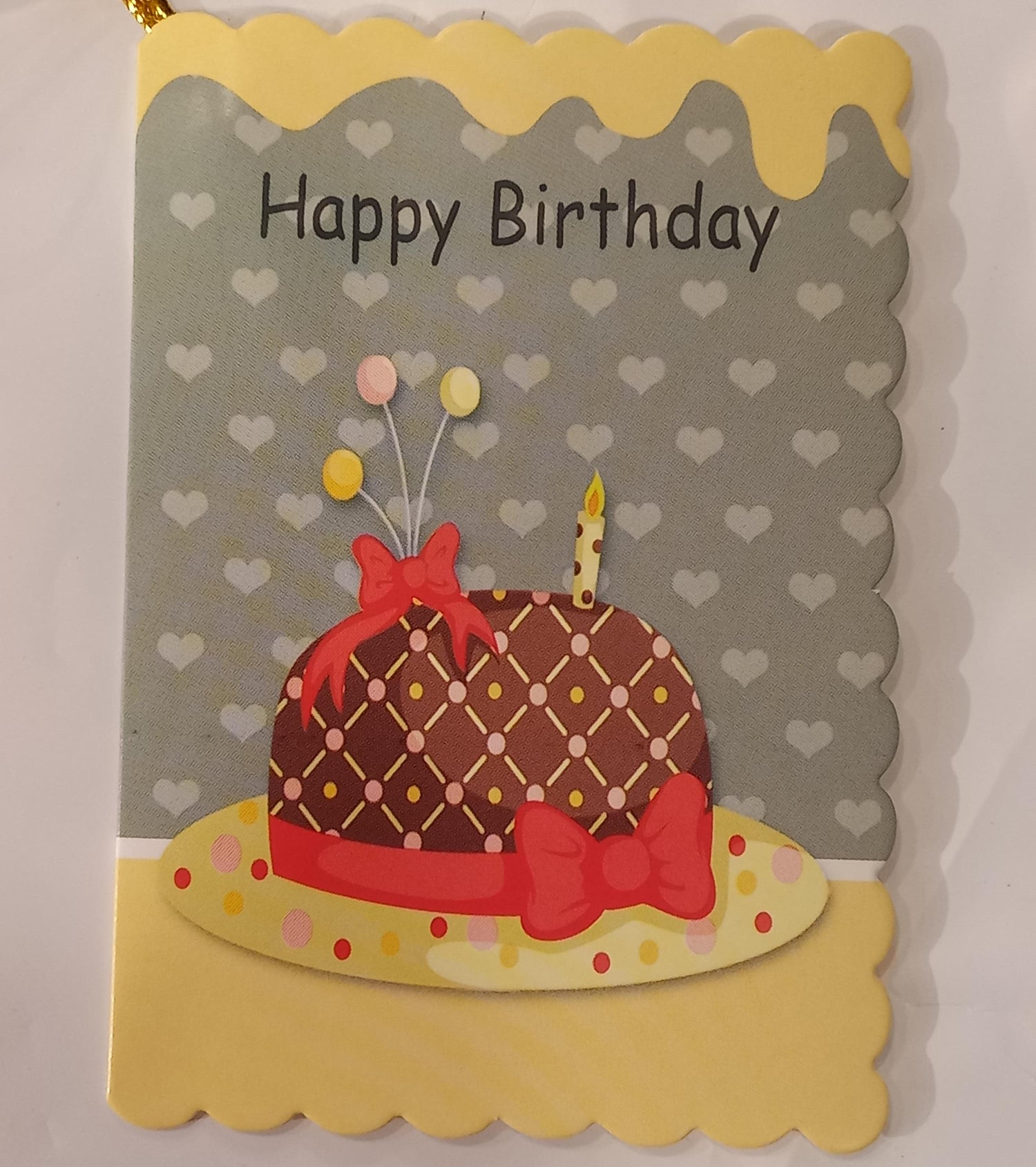 Small Happy Birthday Greeting Card
