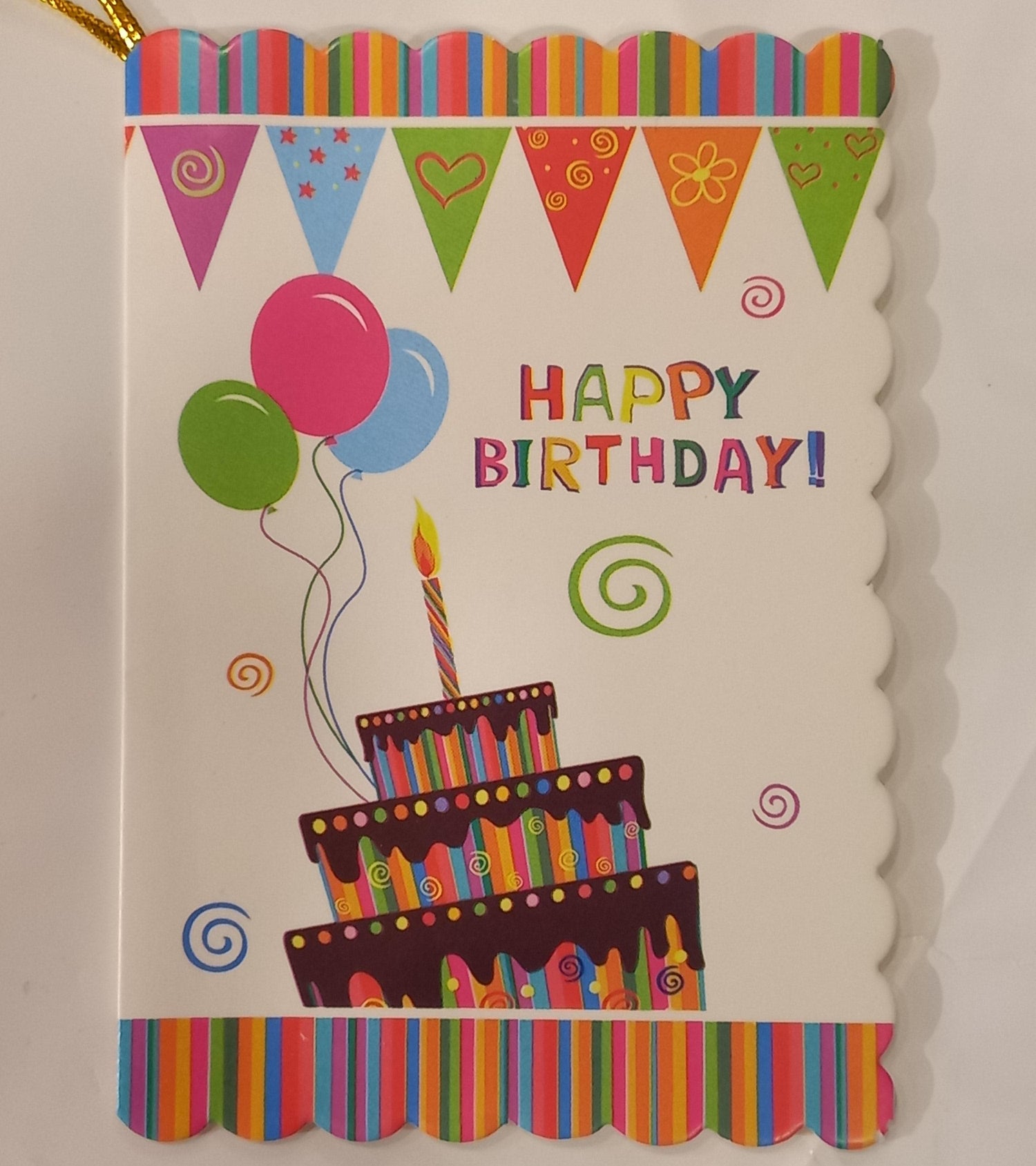 Small Happy Birthday Greeting Card