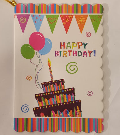 Small Happy Birthday Greeting Card